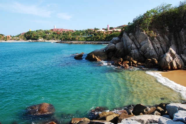  Água na areia 
